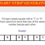 binary strip generator