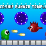 Space Ship Infinite Runner Game Template